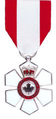 medal for member of Order of Canada