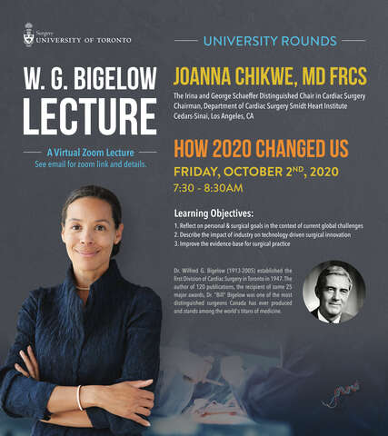 Bigelow Lecture 2020