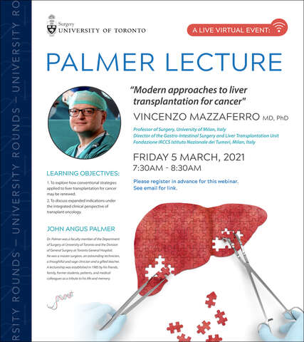 Palmer Lecture Poster 2021