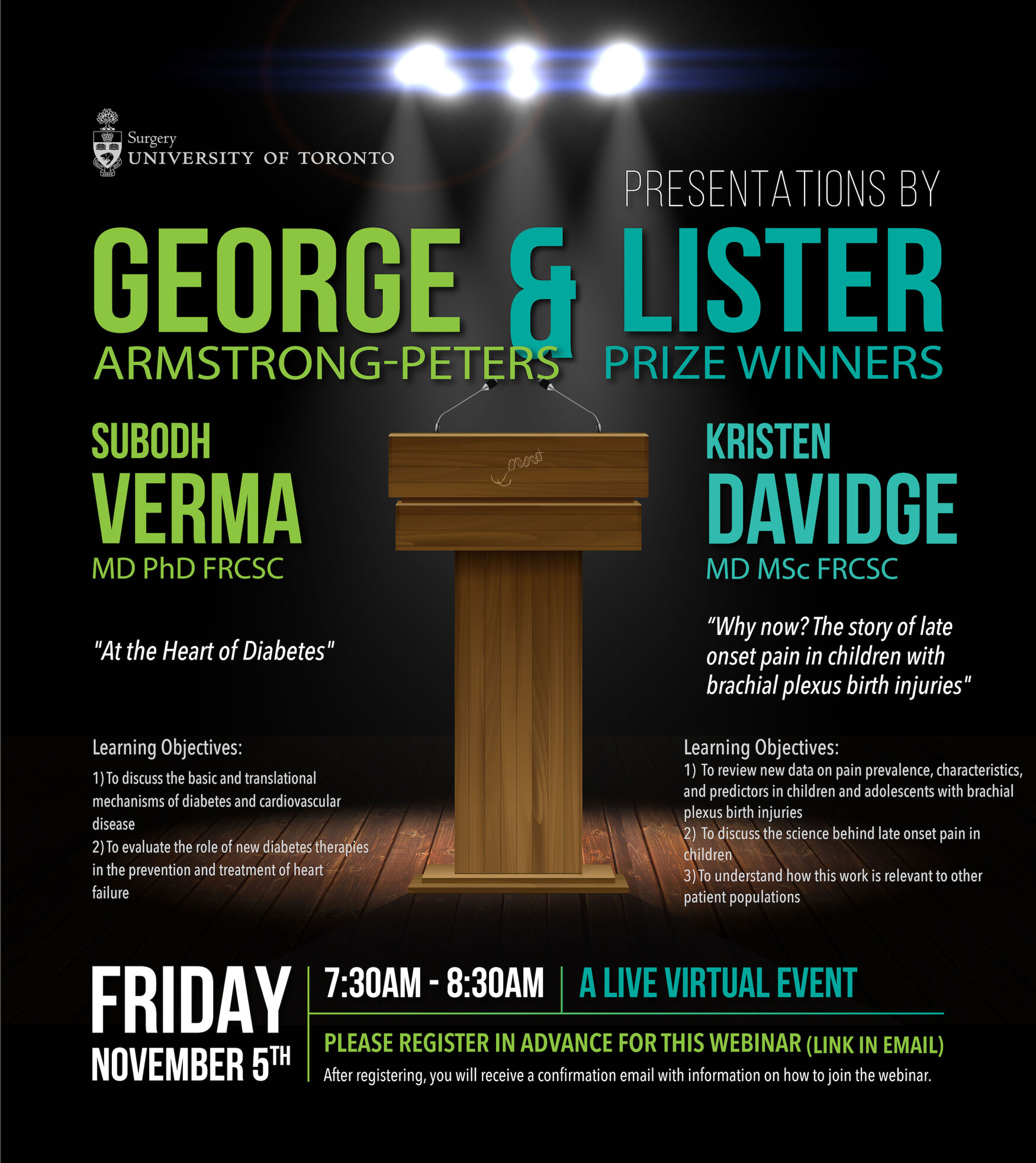 Armstrong and Lister Lecture 2021