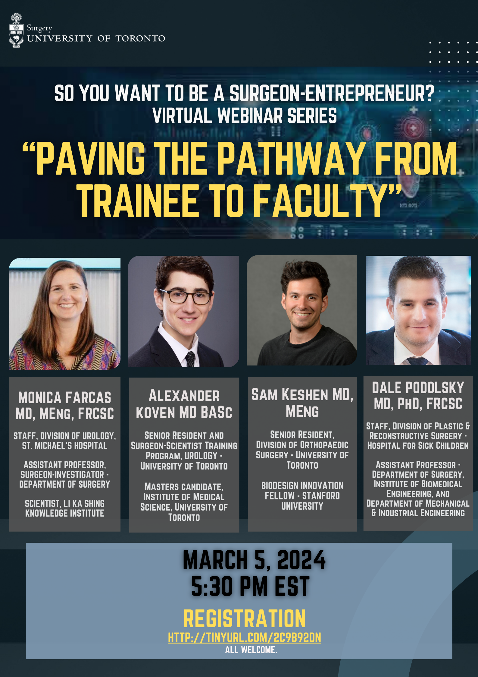 Paving the pathway from trainee to faculty